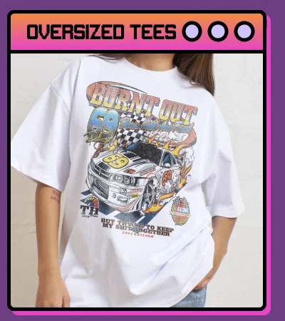 Oversized tees