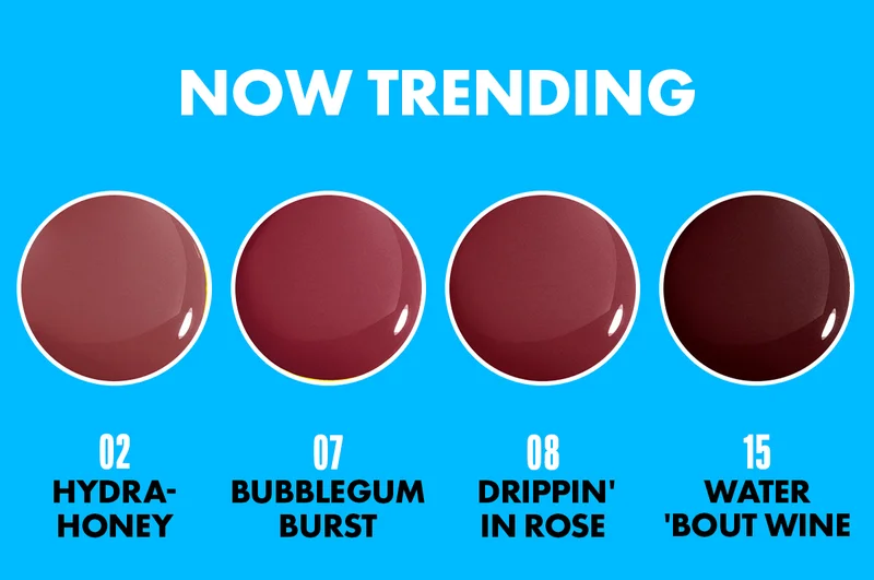 NOW TRENDING SHADES OF LIP I.V.