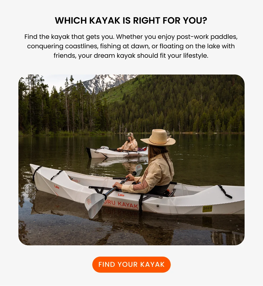 Which kayak is right for you? Find our here.