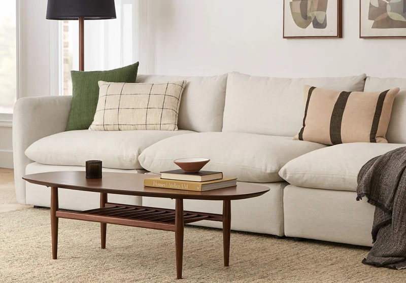 Spills are no match for its SimpleCare fabric.