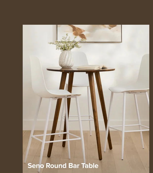 Seno Round Bar Table