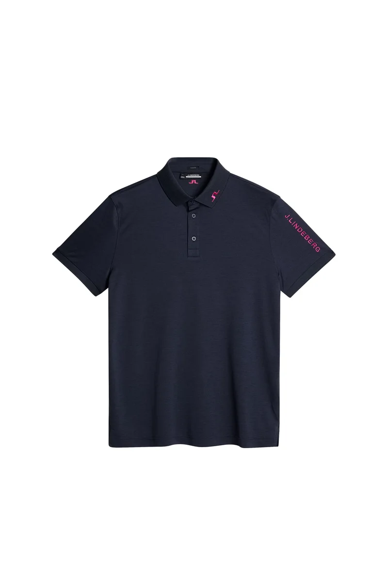 Image of Tour Tech Slim Fit Polo / Navy Melange