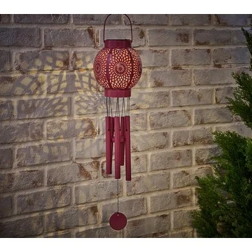 Garden Reflections Cut Metal Hand-Tuned Wind Chime