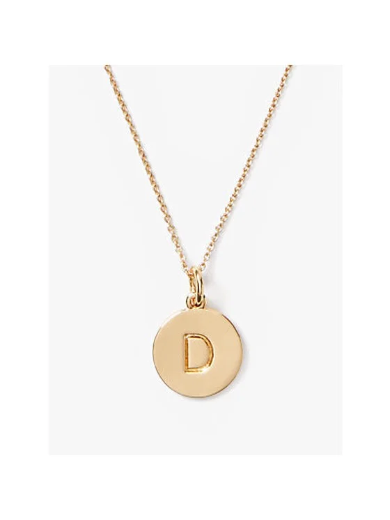 Initial "d" Pendant