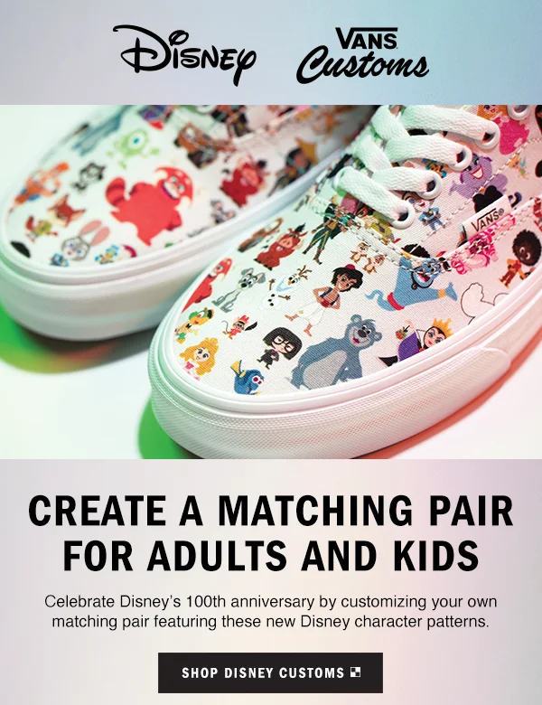 SHOP DISNEY CUSTOMS