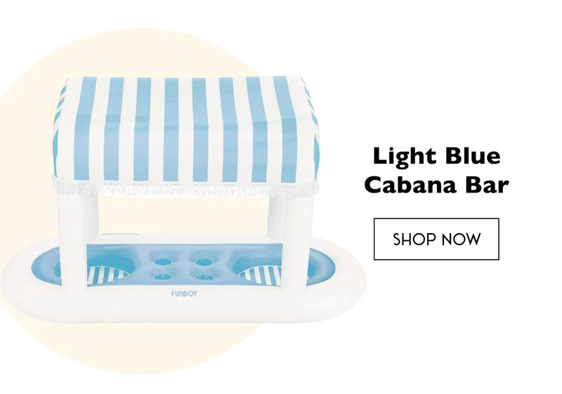 Light Blue Cabana Bar
