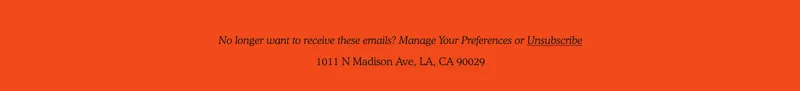 Manage Preferences