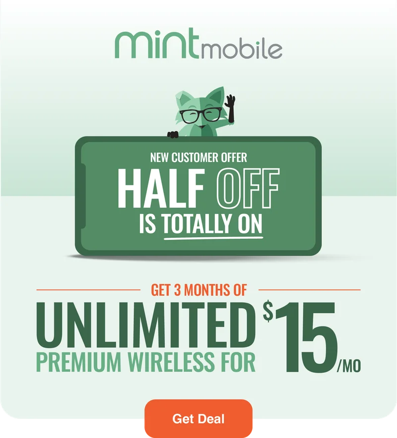 Get 3 Months of Unlimited Premium Wireless for $15/mo