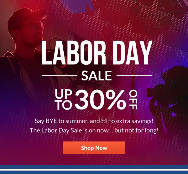 LABOR DAY SALE  UP TO 30% OFF | Shop Now