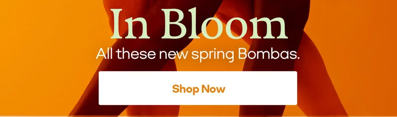 In Bloom. All these new spring Bombas. Shop Now