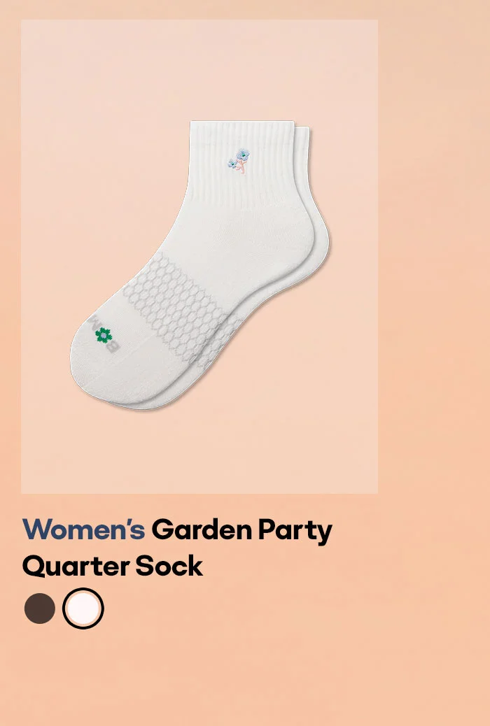Women's Garden Party Quarter Sock