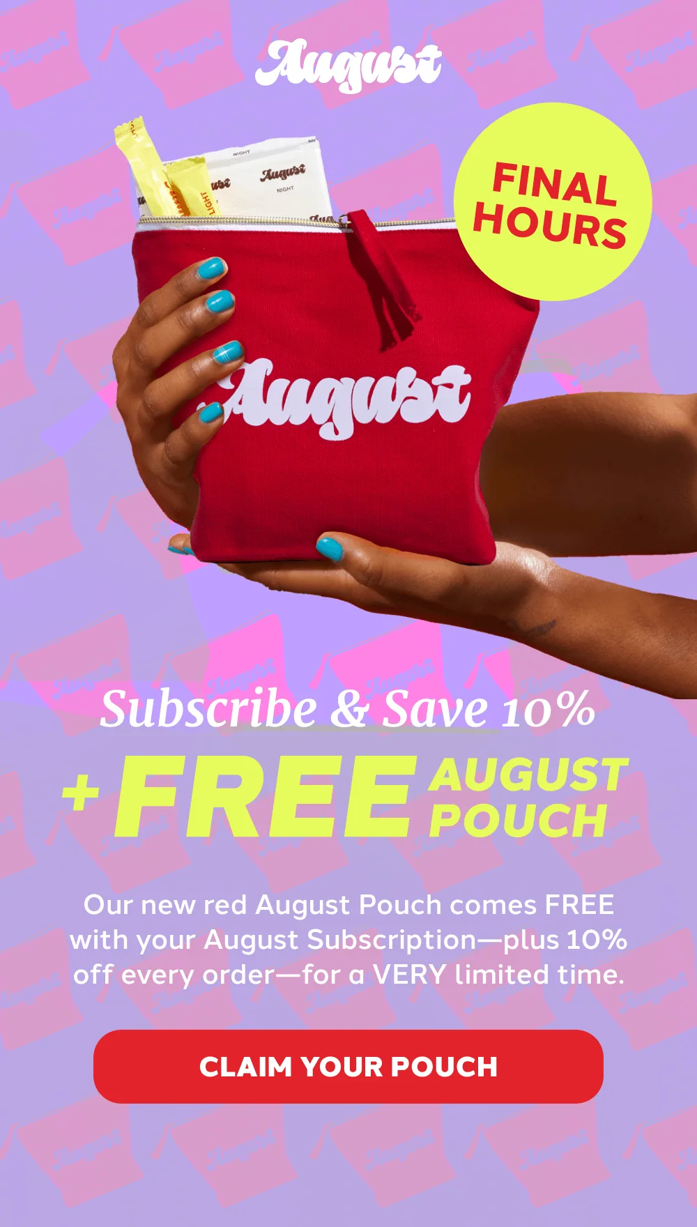 [ CLAIM YOUR POUCH ]