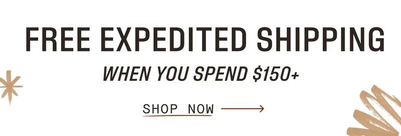free expedited shipping