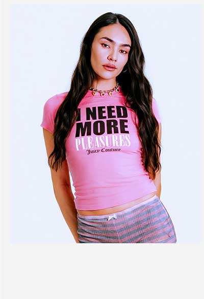 BABY TEE WOMENS PINK