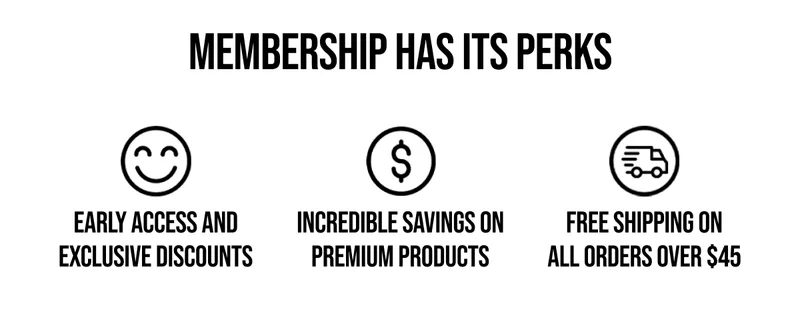 Membership has it perks