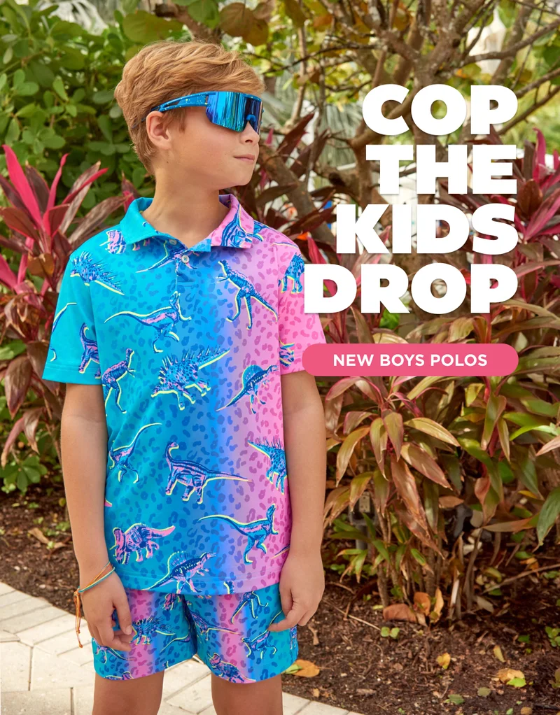 COP THE KIDS DROP: Shop New Boys Polos