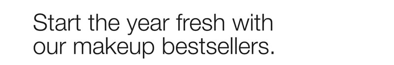 Start the year fresh with our makeup bestsellers.