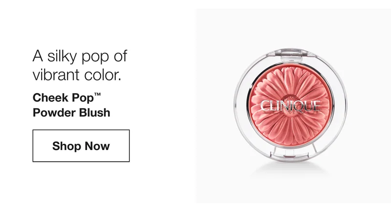 A silky pop of vibrant color. Cheek Pop TM Powder Blush Shop Now