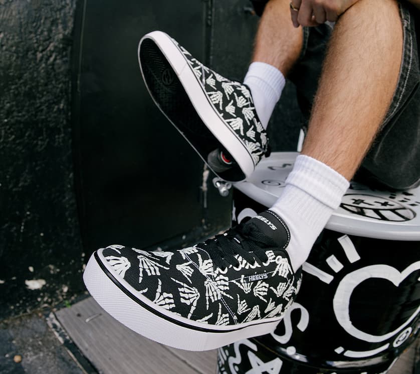 New Glow in the Dark Heelys Collection Banner