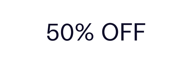 50% OFF