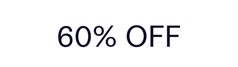 60% OFF