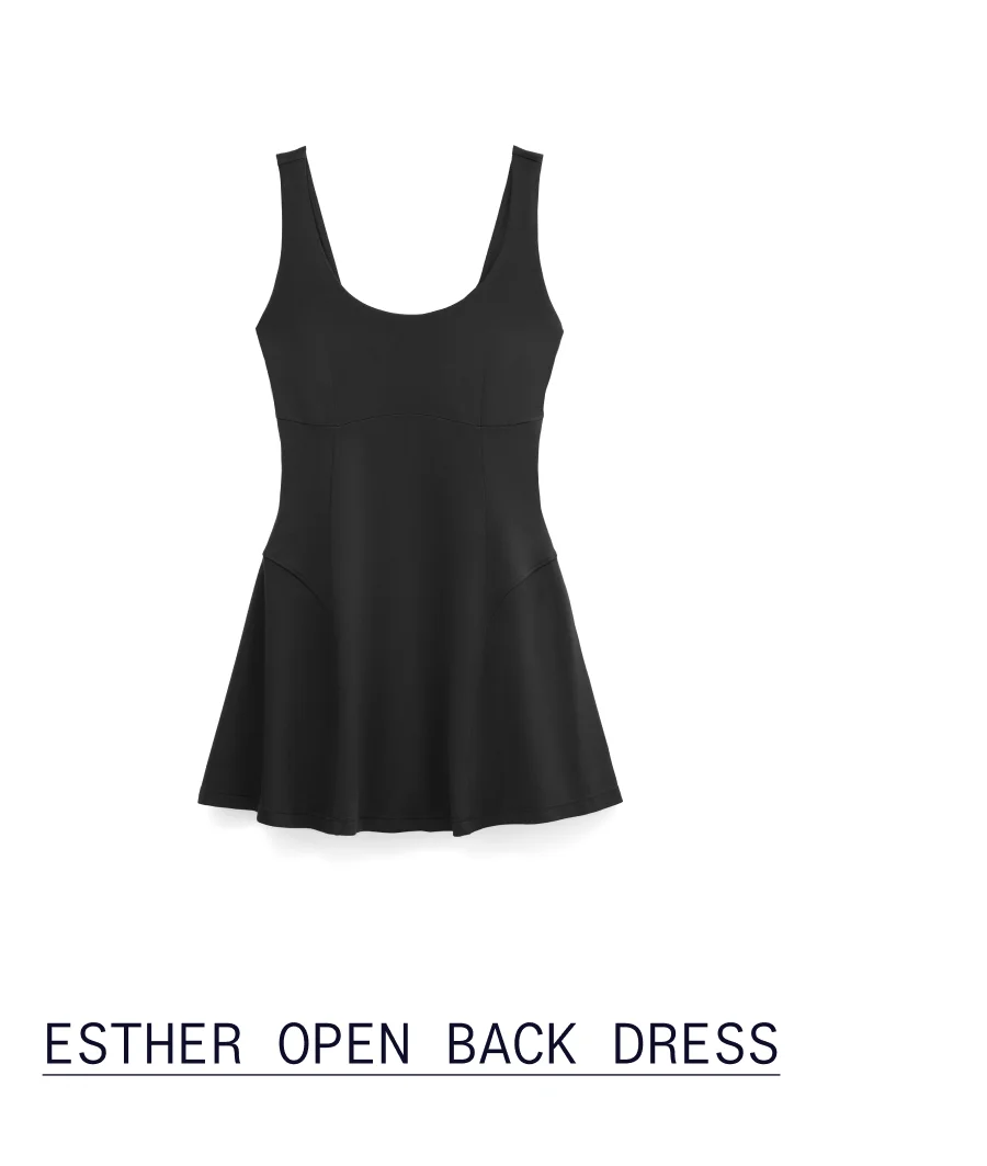 Esther Open Back Dress