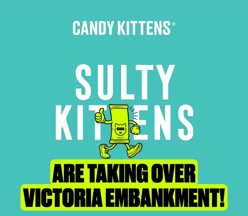 Sulty Kittens are taking over Victoria Embankment!
