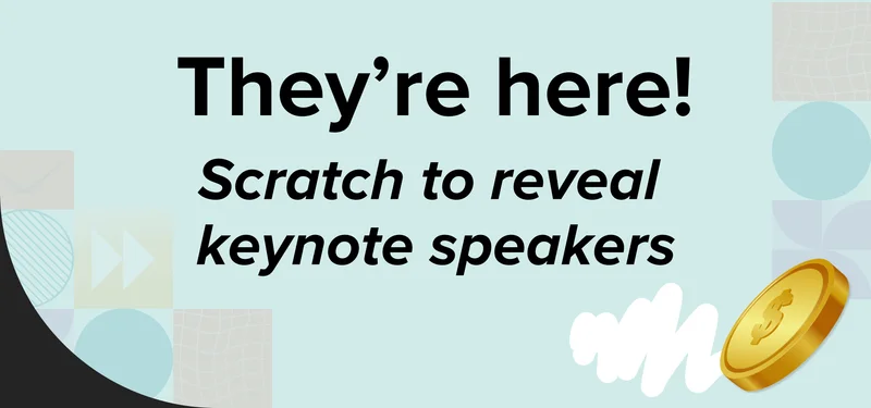 They're here! Scratch-off to reveal the lineup by using a coin to scratch off this image to see what's behind it