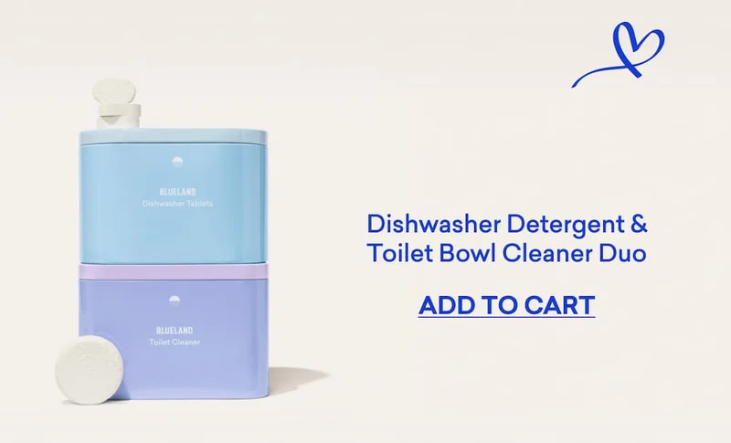 An unlikely pairing: Our Dishwasher Detergent and Toilet Bowl Cleaner Duo!
