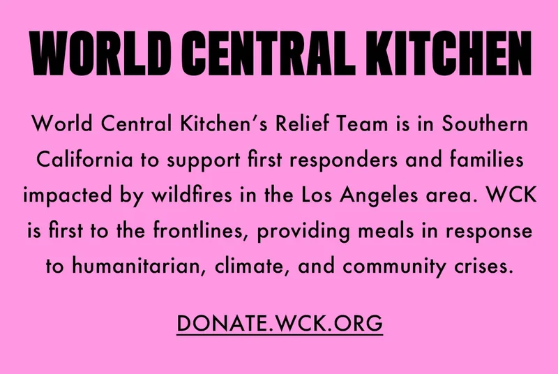 DONATE TO WORLD CENTRAL KITCHEN