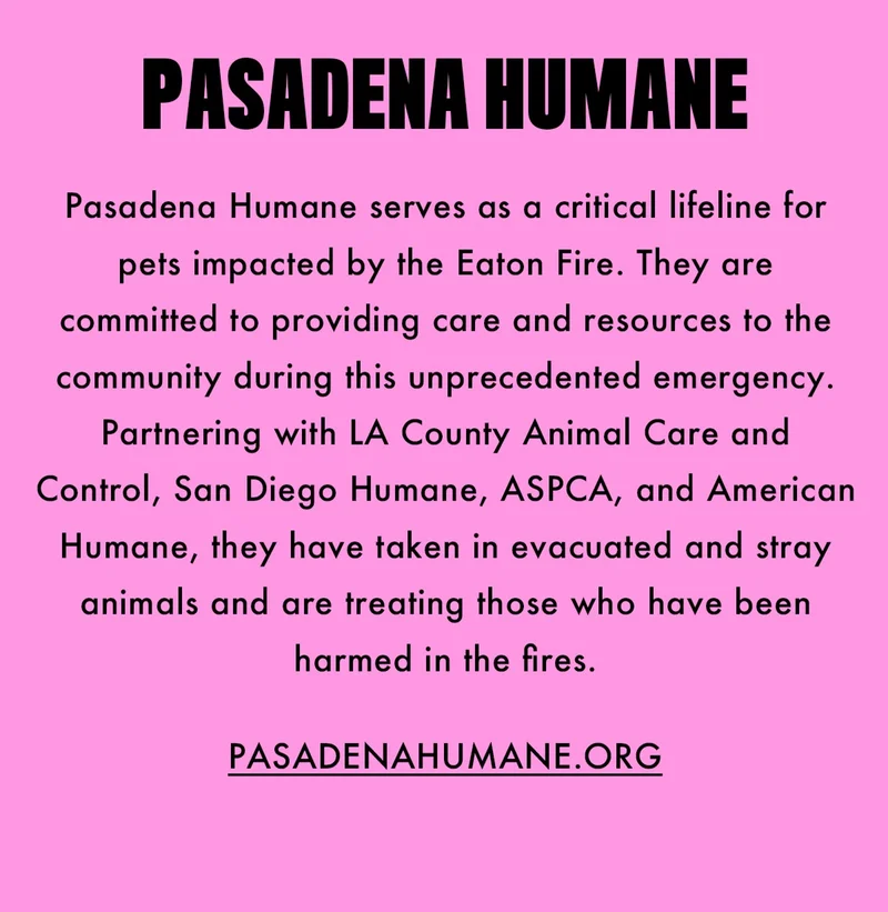 DONATE TO PASADENAHUMANE.ORG