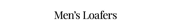 Men's loafers