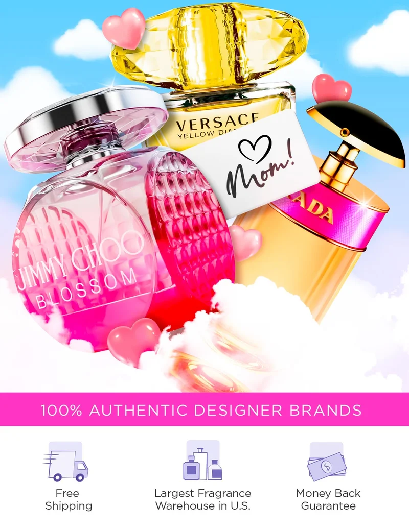 Best selling perfumes float in the clouds with balloons during Mother's Day deals
