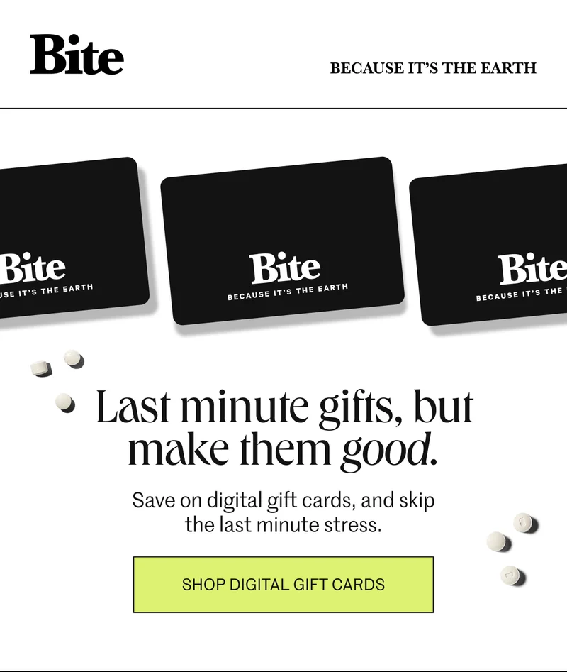 Last minute gift