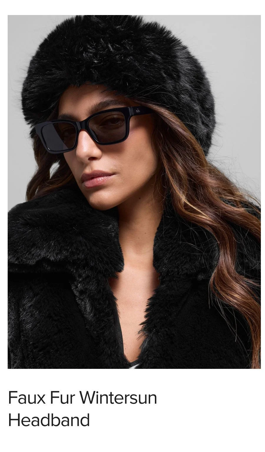 Faux Fur Wintersun Headband