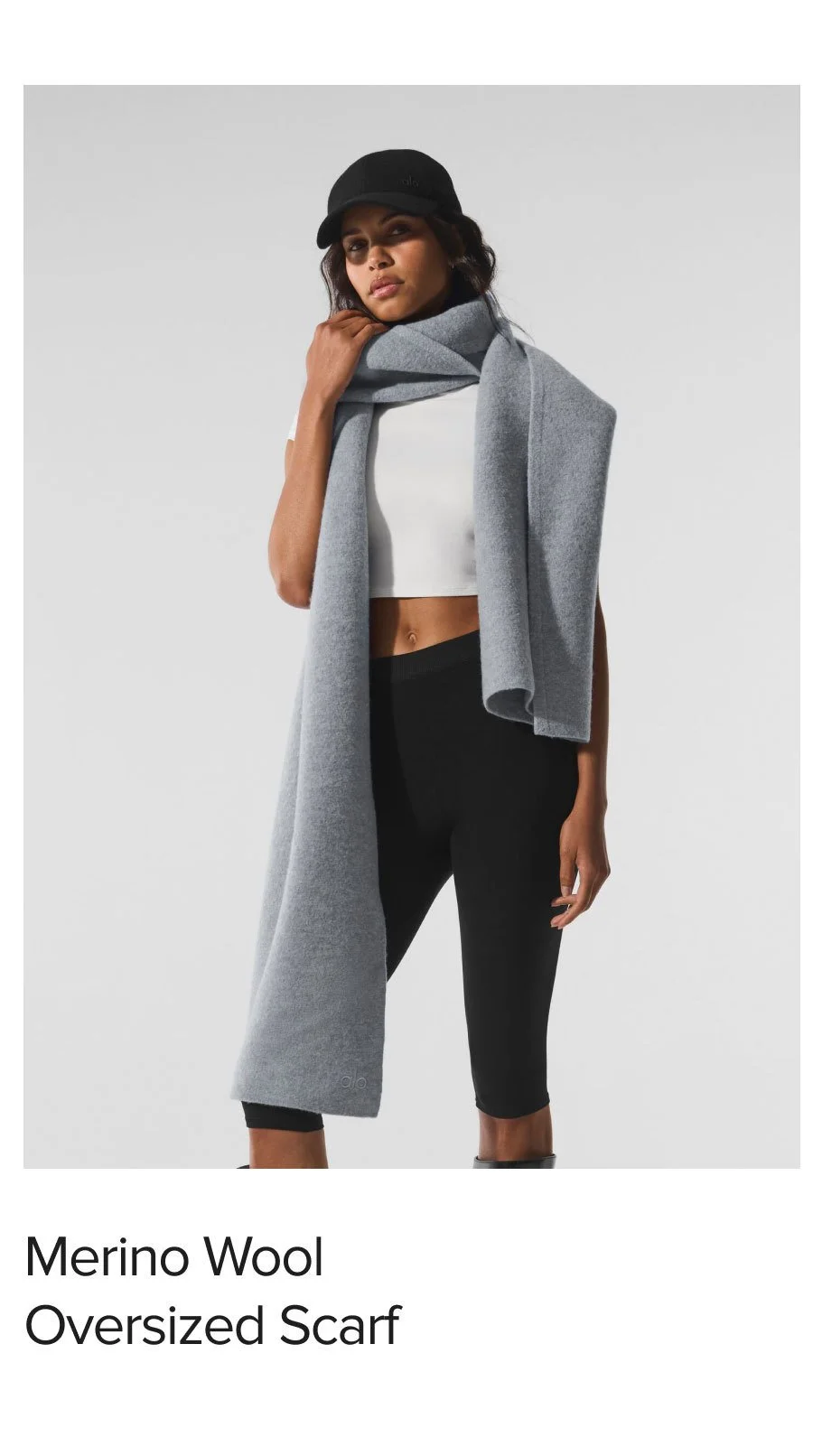 Merino Wool Oversized Scarf