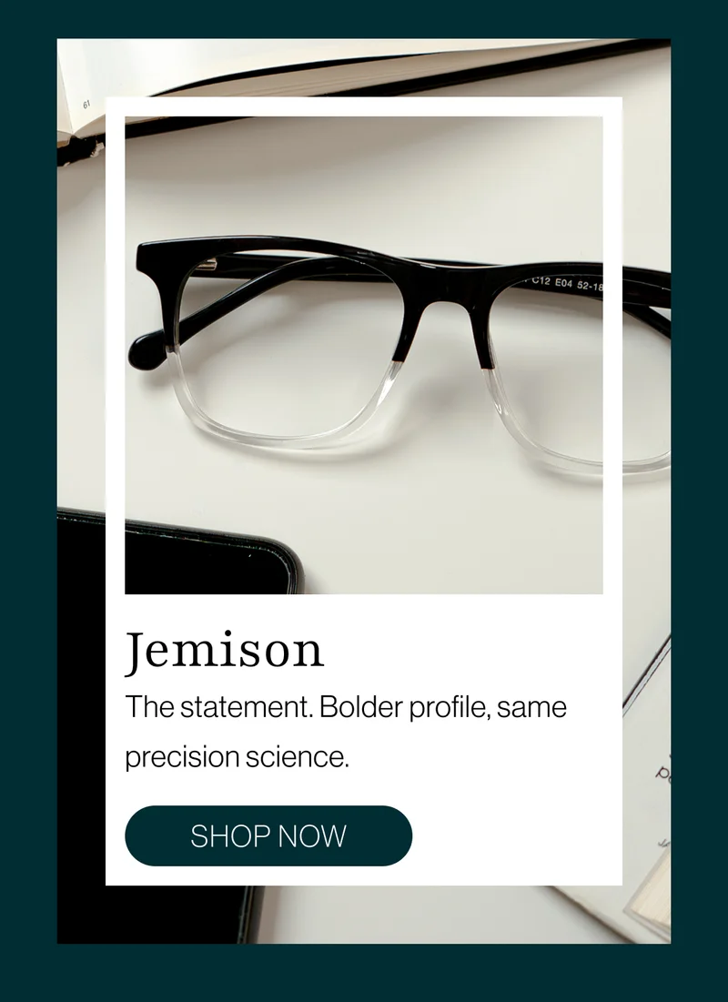Jemison: The statement. bolder profile, same precision science.