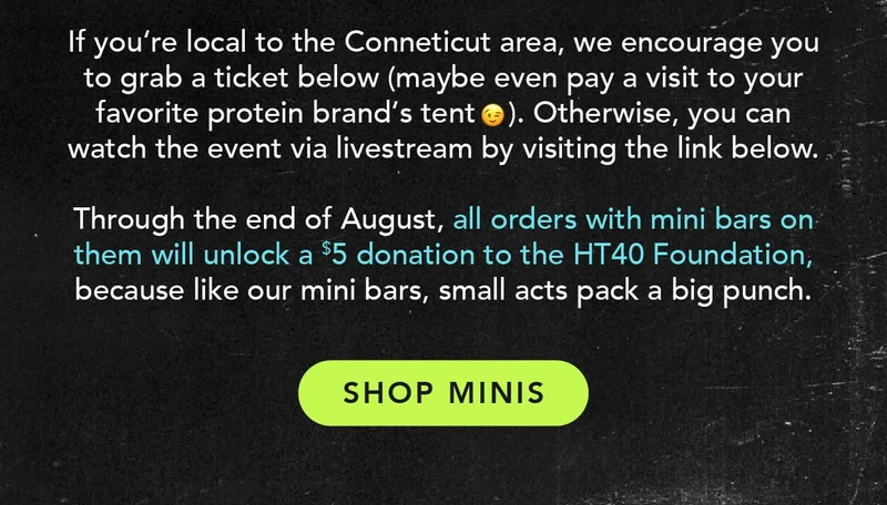 Shop Minis: Every minis purchase unlocks a $5 donation to Shoulder Check