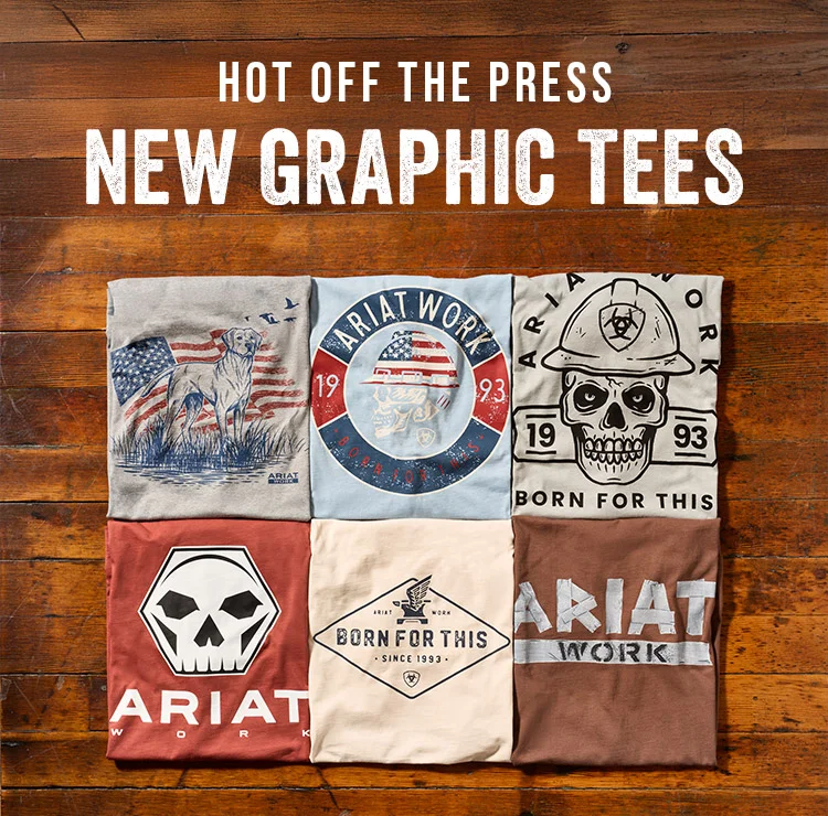 Hot Off the Press New Graphic Tees