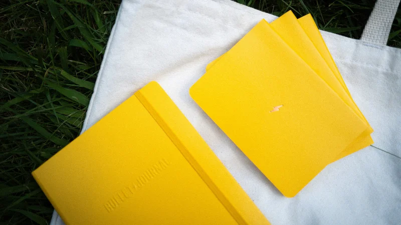Yellow in A5 and A6 sizes