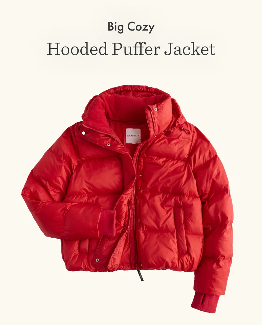Big Cozy Hooded Puffer Jacket