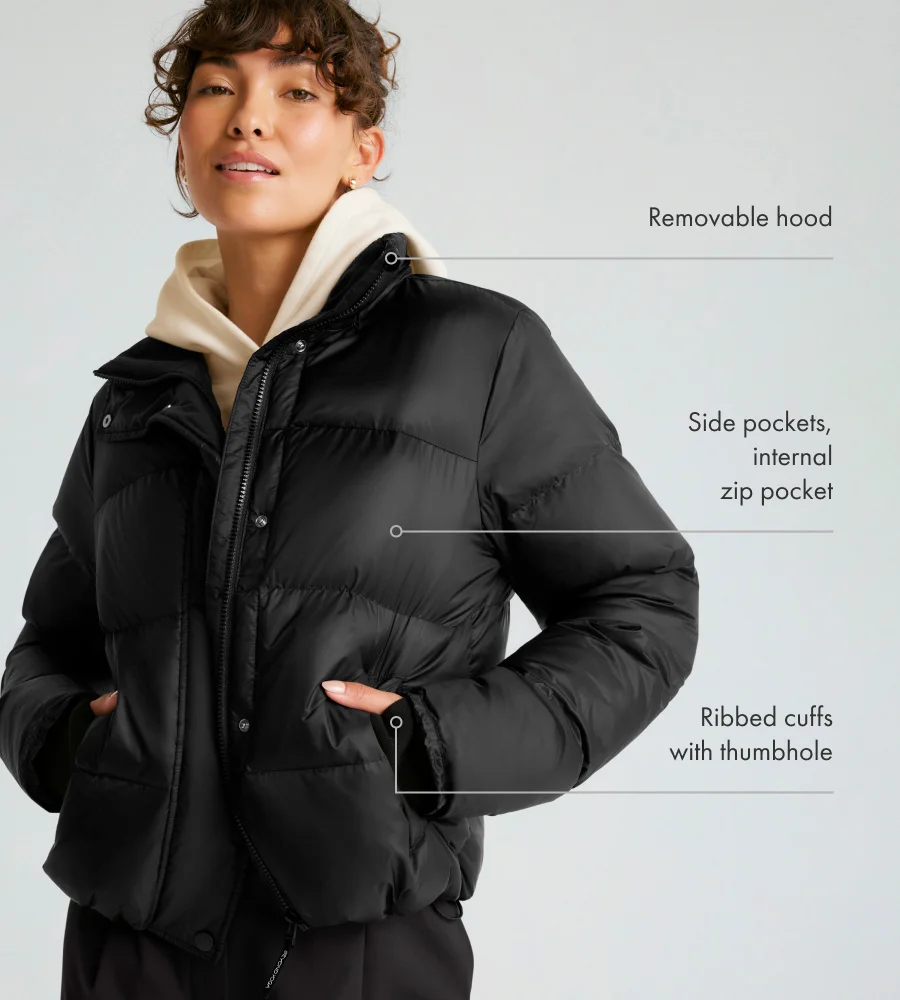 Big Cozy Hooded Puffer Jacket