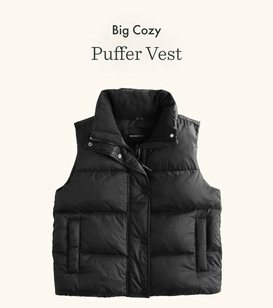 Big Cozy Puffer Vest
