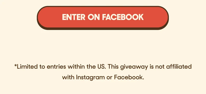 ENTER ON FACEBOOK *Limited to entries within the US. This giveaway is not affiliated with Instagram or Facebook.⁠