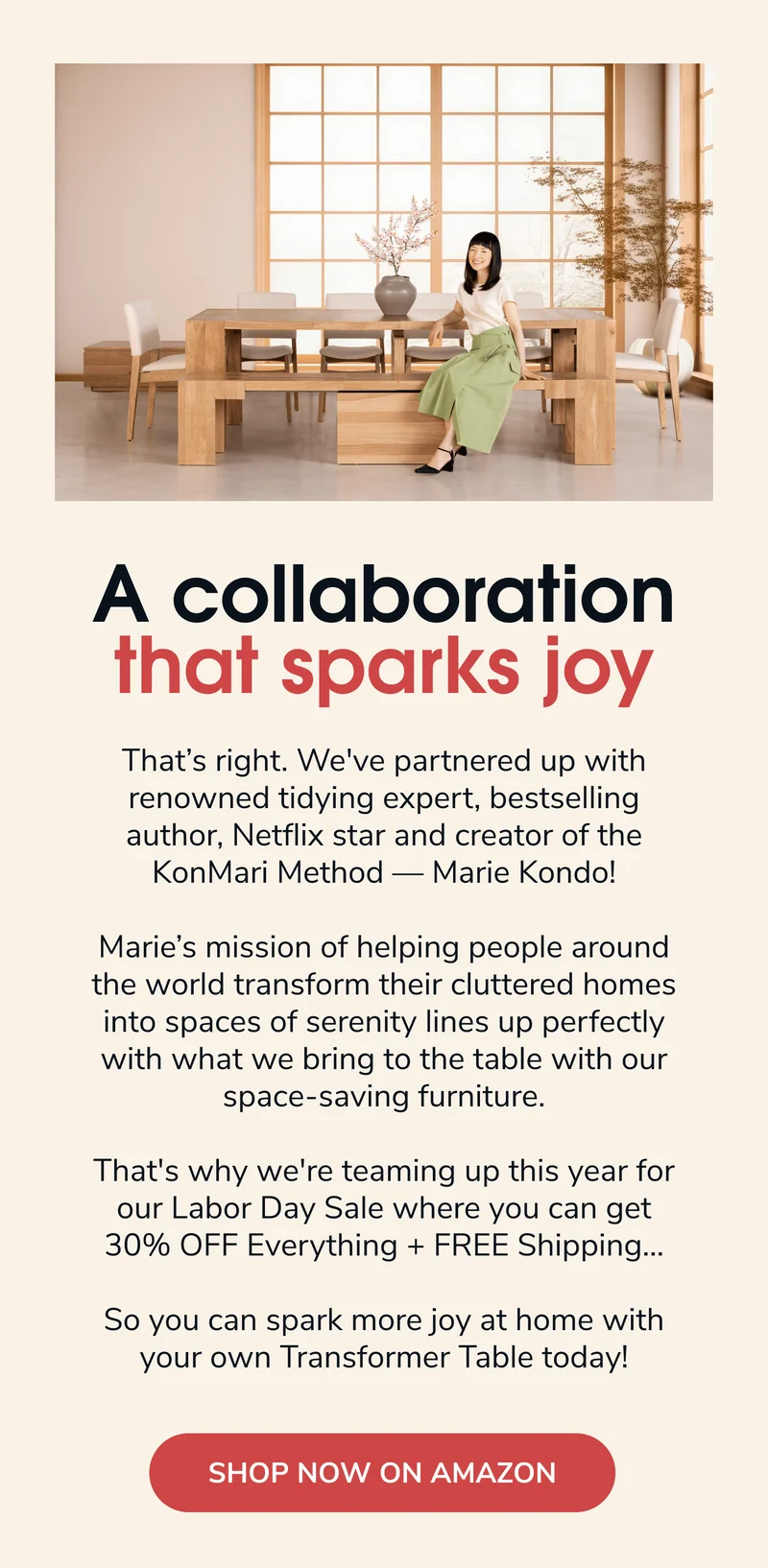 A Collaboration That Sparks Joy