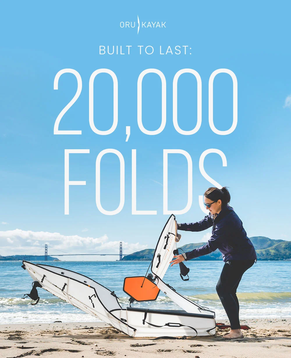 Built to Last over 20,000 Folds Built to Last over 20,000 Folds