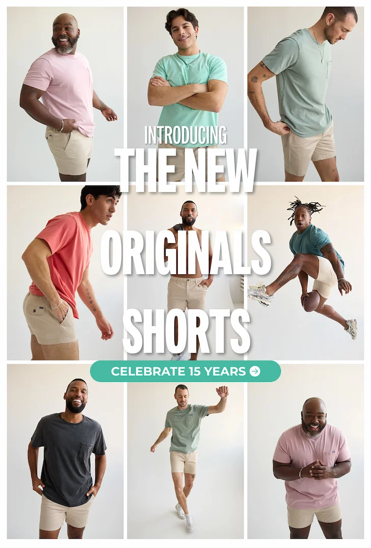 INTRODUCING The New Originals Shorts