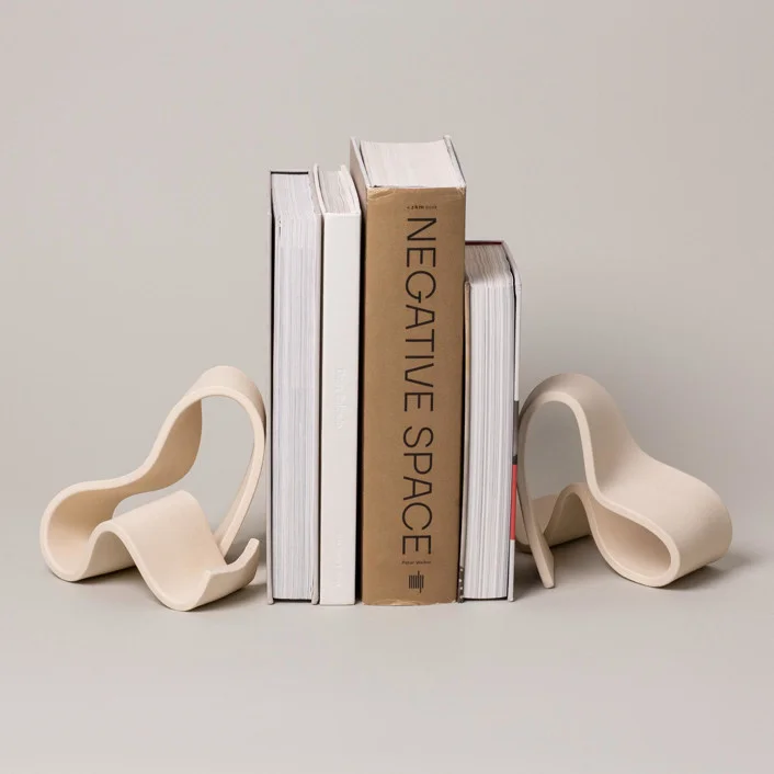 SIN Fettu Bookends Bookends by SIN | Minted