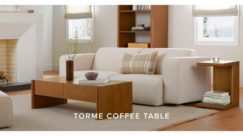 Torme Smoked Oak Coffee Table