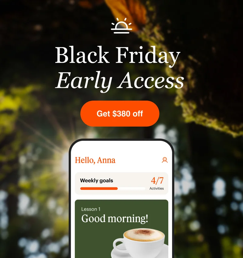 Black Friday Early Access: Get $380 off!